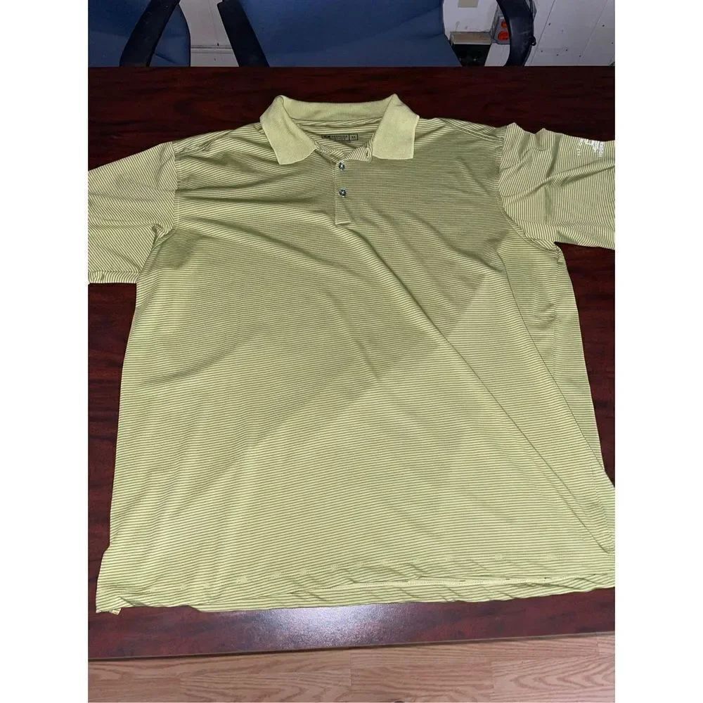 Bermuda Sands Stripe Golf Shirt Mens X-Large